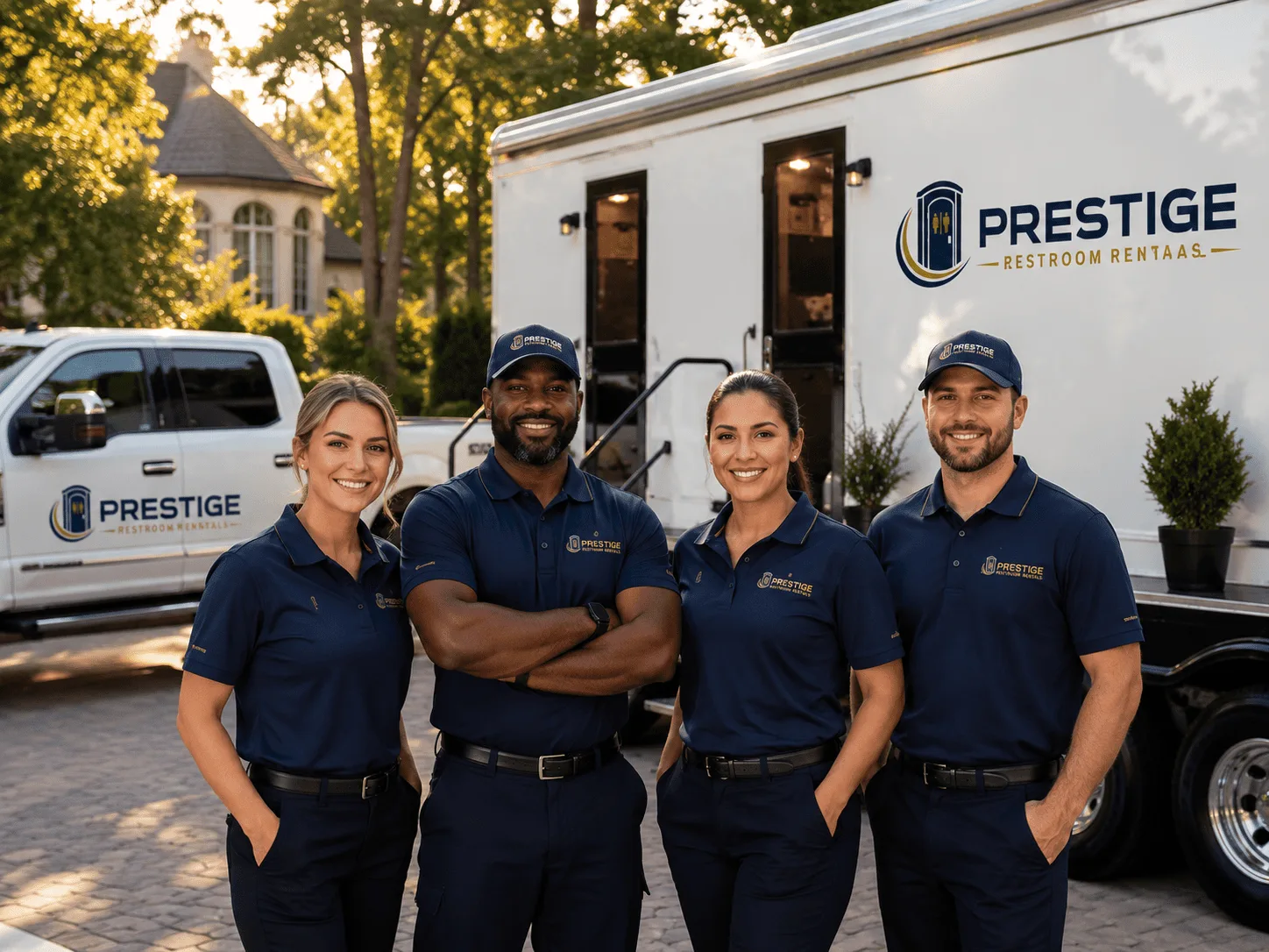 Trusted Luxury Portable Restrooms company in Ray, MI